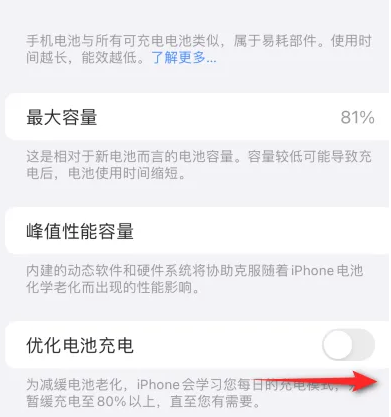 毛阳镇苹果15维修分享iPhone15充电到80%就充不进电了怎么办 