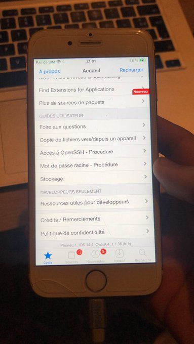 毛阳镇苹果手机维修分享iOS 14.4已被成功破解 